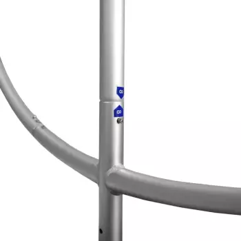 Ścianka tekstylna w kształcie koła