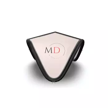 Namiot reklamowy nadmuchiwany V z nadrukiem