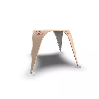 Namiot reklamowy rurkowy Rio z wydrukiem