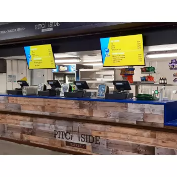 Menuboard zarządzany zdalnie