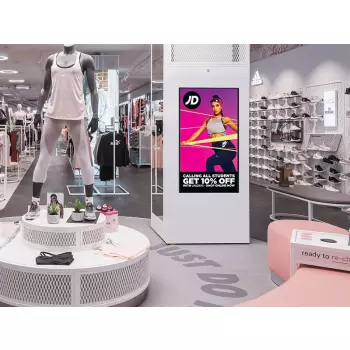 Monitor reklamowy 43 cale z Androidem o wysokiej jasności 700 cd/m²