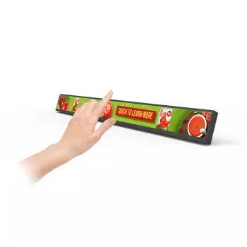 Multimedialna dotykowa listwa cenowa 23 cale