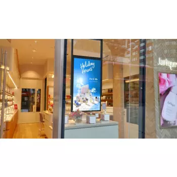 Wiszący dwustronny wyświetlacz