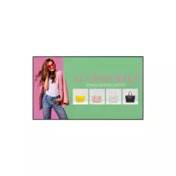 Wielkoformatowy monitor komercyjny 4K 65 cali