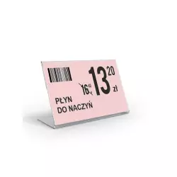 Stojak na cenę 12x5 cm