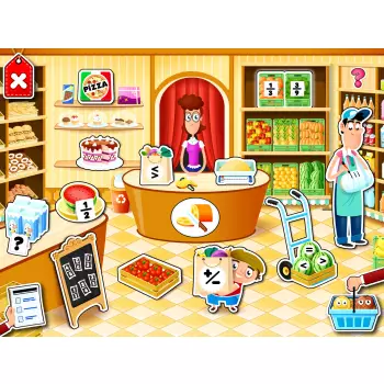 Didakta - Ułamki 1/2