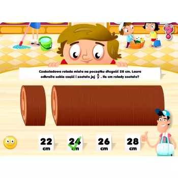 Didakta - Ułamki 1/2