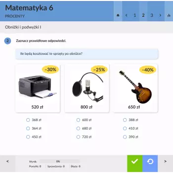 Baza Prac Domowych Dopasowanych do Twojego Podręcznika - Matematyka kl. 6-8
