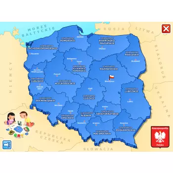 Didakta - Polska i jej województwa