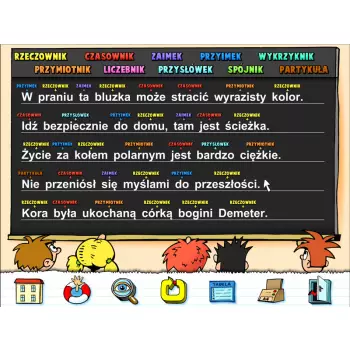 Didakta - Części mowy - hop do głowy!