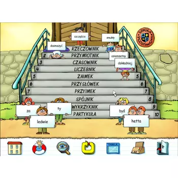 Didakta - Części mowy - hop do głowy!