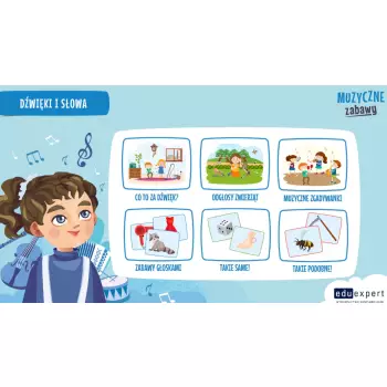 Gra edukacyjna Muzyczne zabawy - dźwiękowe wyzwania