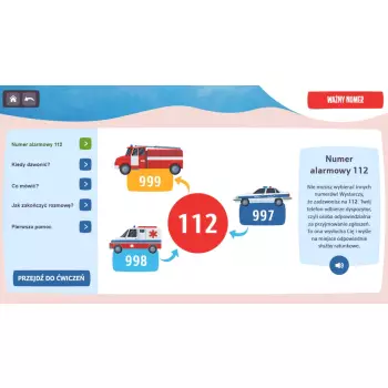 Gra edukacyjna ABC bezpieczeństwa - Służby ratunkowe