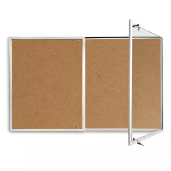 Dwudrzwiowa, korkowa gablota Tendance