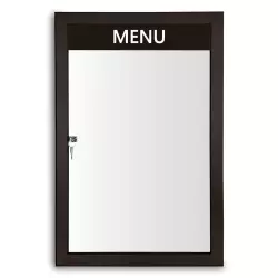 Gablota Creacom INFO/MENU