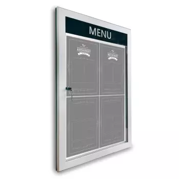 Gablota Creacom INFO/MENU