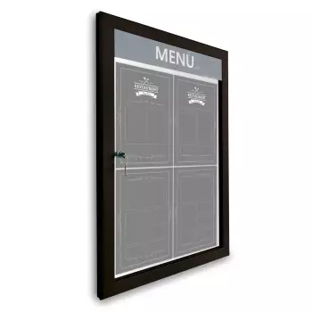 Gablota Creacom INFO/MENU