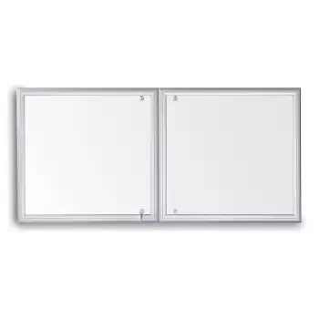 Zewnętrzna dwudrzwiowa gablota Reverso