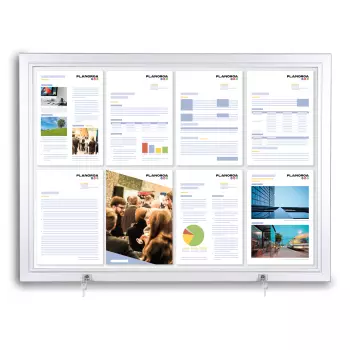 Zewnętrzna gablota Classique 45 drzwi podnoszone