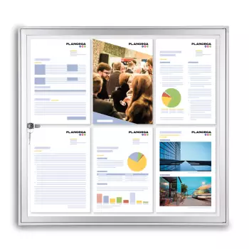 Gablota magnetyczna Standing z bezpiecznymi narożnikami