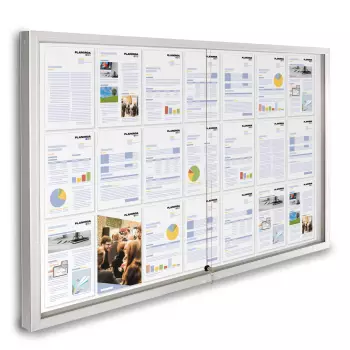 Gablota Luxe z przesuwanymi drzwiami