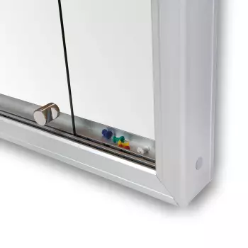 Gablota Luxe z przesuwanymi drzwiami