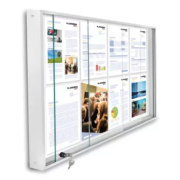 Gablota Millenium z przesuwanymi drzwiami