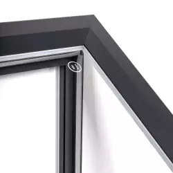 Gablota zewnętrzna ognioodporna czarna