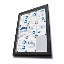 Gablota zewnętrzna ognioodporna czarna