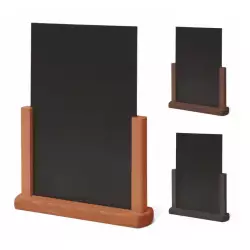 Stojak na menu drewniany