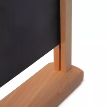 Stojak na menu drewniany