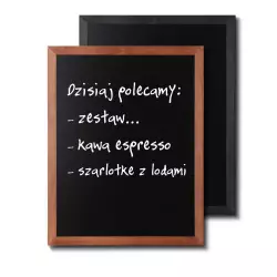 Tablica kredowa drewniana