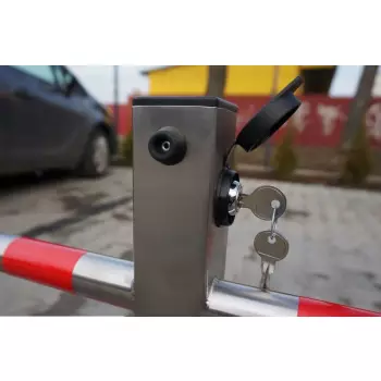 Blokada parkingowa Trójkąt Stal nierdzewna