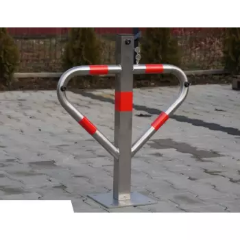 Blokada parkingowa Trójkąt Stal nierdzewna