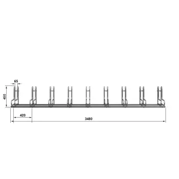 Stojak-na-rowery-ELKA-9-miejsc-rowerowych