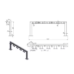Stojak-rowerowy-U1-ze-stacją-ładowania-rowerów