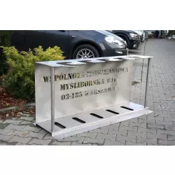 Stojak-na-hulajnogi-XI-z-wycinką-laserową-inox