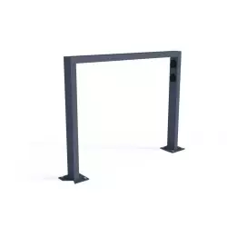 Stojak-rowerowy-U1-ze-stacją-ładowania-rowerów-INOX