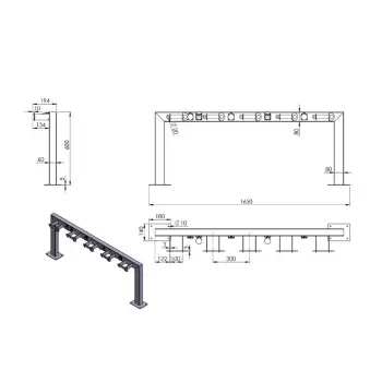 Stojak-rowerowy-U1-ze-stacją-ładowania-rowerów