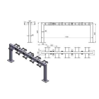 Stojak-na-hulajnogi-elektryczne-dwustronny-inox