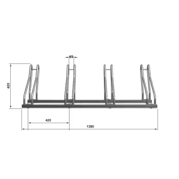Stojak-rowerowy-Propen-ocynkowany