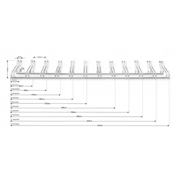 Stojak na rower PROPEN - 14 miejsc rowerowych