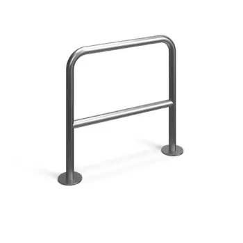 Stojak rowerowy UNO 60 z poprzeczką - 2 miejsca rowerowe