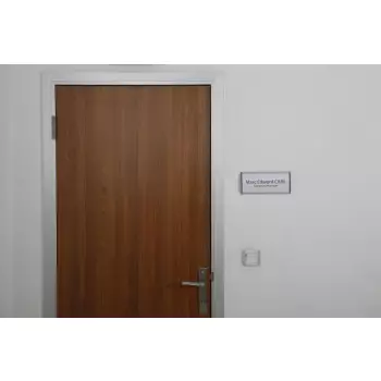 Tabliczka przydrzwiowa 74x350 mm