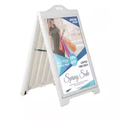 Potykacz zewnętrzny dwustronny z tworzywa sztucznego