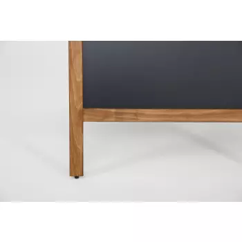 Drewniany zewnętrzny potykacz