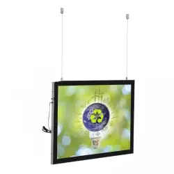 Magnetyczna dwustronna rama podświetlana