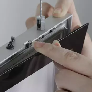 Magnetyczna dwustronna rama podświetlana