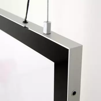 Magnetyczna dwustronna rama podświetlana