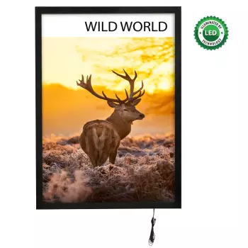 Magnetyczna podświetlana ramka A1